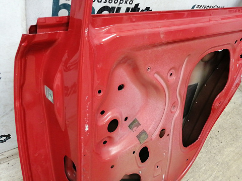 Фотография детали AA043236; Дверь задняя правая (6R4 833 056 J) для Volkswagen Polo V Hatchback (2009-2013)/БУ; Оригинал; Р2, Удовлетворительное; . Фото номер 12