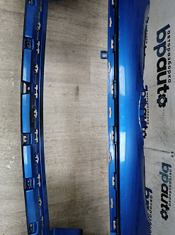 AA045821; Бампер передний; под паркт.; под омыват. (52119-02A20) для Toyota Auris II (2013 — 2015)/БУ; Оригинал; Р1, Мелкий дефект; 