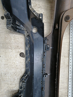 BA000136; Бампер задний; без паркт. (86611-M0000) для Hyundai Creta I (2016-2021)/БУ; Оригинал; Р2, Удовлетворительное; 