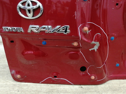 Крышка багажника Тойота Rav4 30 рест. V 2.0 2009 - 2010, б/у, фото 11
