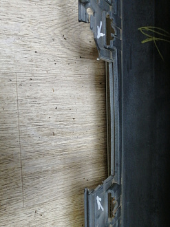 AA044959; Бампер задний; без паркт. (52159-02840) для Toyota Auris II (2013 — 2015)/БУ; Оригинал; Р2, Удовлетворительное; 