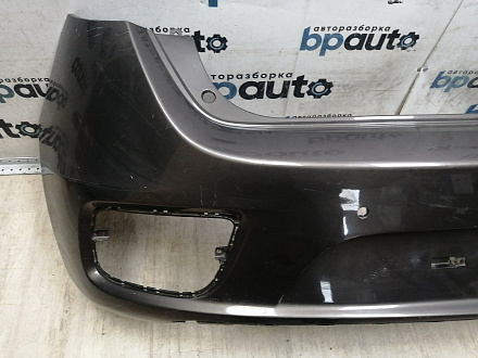 BA000273; Бампер задний; под паркт. ( 86611-A2600) для Kia CEED II рест. Hatchback 5D (2015- 2018)/БУ; Оригинал; Р1, Мелкий дефект; 