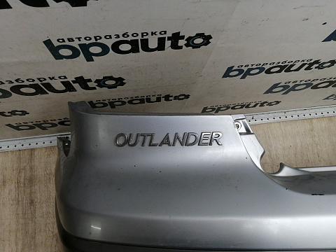 Фотография детали AA044702; Бампер задний; под паркт. (MN126236K) для Mitsubishi Outlander I (2002-2008)/БУ; Оригинал; Р1, Мелкий дефект; . Фото номер 6