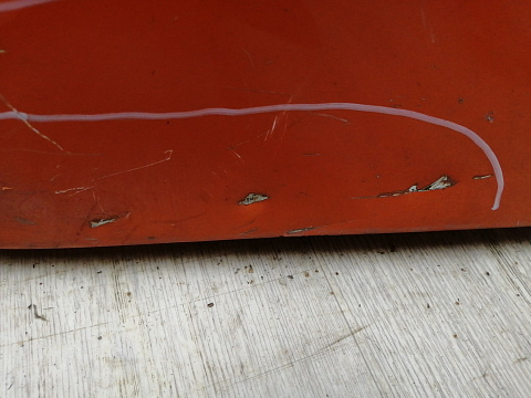 Фотография детали BA000286; Крыло переднее левое (2K0821021) для Volkswagen Caddy III (2004-2010)/БУ; Оригинал; Р2, Удовлетворительное; . Фото номер 10