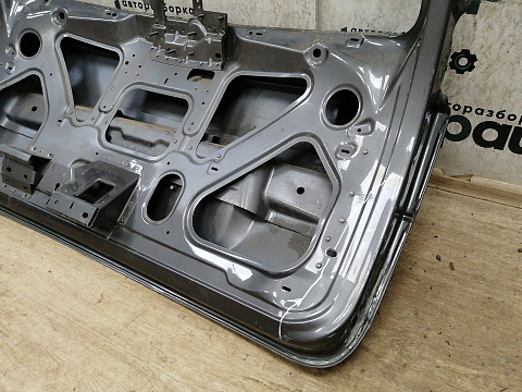 Фотография детали AA033938; Крышка багажника (95551201110GRV) для Porsche Cayenne 955 957/БУ; Оригинал; Р3, Под восстановление; . Фото номер 16