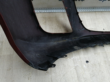 AA045764; Бампер передний; без паркт.; под омыват. (EH44-50031) для Mazda CX-7 I рест. (2009-2012)/БУ; Оригинал; Р1, Мелкий дефект; 