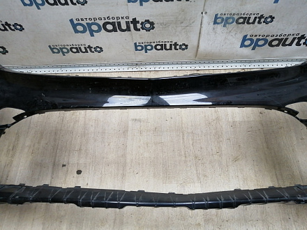 AA046095; Бампер передний; под паркт.; без омыват. (A1668851800) для Mercedes-Benz GLS-klasse I (X166) (2015-2019)/БУ; Оригинал; Р1, Мелкий дефект; 