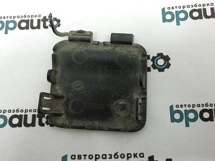 Заглушка буксир. крюка переднего бампера БМВ 7 серия V F01 2008-2012, б/у, фото 1
