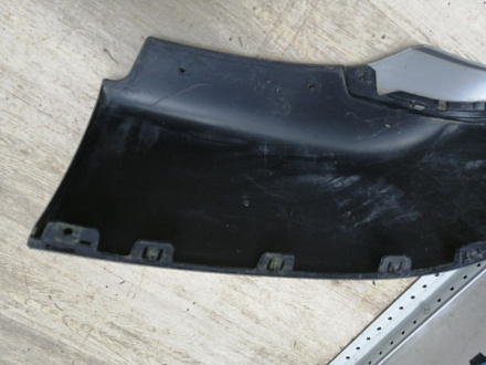 AA046300; Юбка заднего бампера; под паркт. (51127303803) для BMW Х1 I (E84) рест. (2012-2015)/БУ; Оригинал; Р1, Мелкий дефект; 