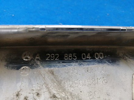 AA026669; Накладка переднего бампера правая (A 292 885 04 00) для Mercedes-Benz GLE coupe I (С292) (2015-2019)/БУ; Оригинал; Р2, Удовлетворительное; 