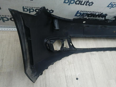 AA045977; Бампер передний; без паркт.; под омыват. (5K0807221) для Volkswagen Golf/БУ; Оригинал; Р1, Мелкий дефект; 