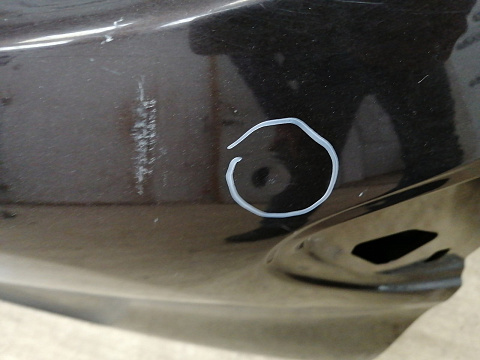 Фотография детали AA037964; Крышка багажника (901523137R) для Renault Kaptur/БУ; Оригинал; Р2, Удовлетворительное; . Фото номер 10
