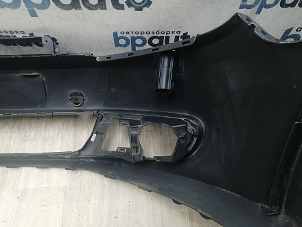 AA045976; Бампер передний; без паркт.; под омыват. (5K0807221) для Volkswagen Golf/БУ; Оригинал; Р1, Мелкий дефект; 