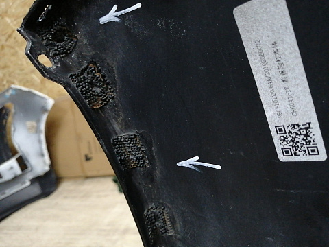 Фотография детали AA045865; Бампер передний; без паркт.; без омыват. (2803101XKV64A) для Haval H9 I рест. (2017-2024)/БУ; Оригинал; Р2, Удовлетворительное; . Фото номер 27