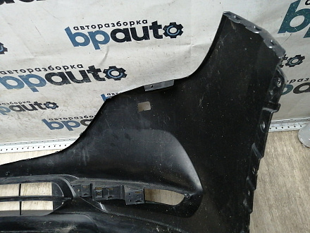 BA000214; Бампер передний; без паркт.; под омыват. (KB8A-50031) для Mazda CX-5 II (2017-2021)/БУ; Оригинал; Р1, Мелкий дефект; 