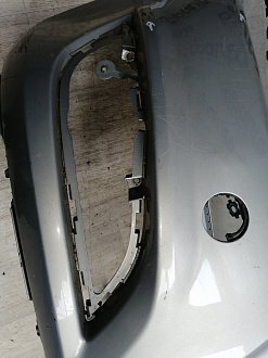 AA045408; Бампер передний; без паркт.; без омыват. (13225746) для Opel Astra/БУ; Оригинал; Р1, Мелкий дефект; 