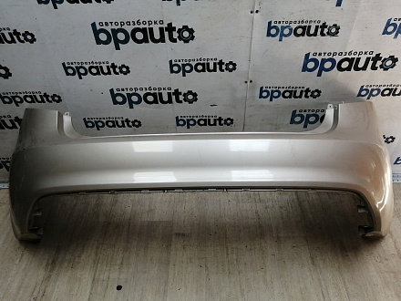 AA046114; Бампер задний; без паркт. (86611-4Y000) для Kia Rio III Sedan (2011- 2015)/БУ; Оригинал; Р1, Мелкий дефект; 