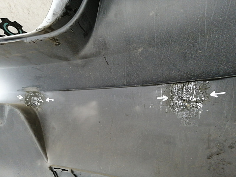 Фотография детали AA024852; Бампер задний, под молдинг; без паркт. (3AE807417A) для Volkswagen Passat B7 Sedan (2011- 2014)/БУ; Оригинал; Р1, Мелкий дефект; . Фото номер 15