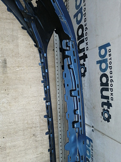 BA000226; Бампер передний; под паркт.; под омыват. (5G0807221) для Volkswagen Golf/БУ; Оригинал; Р1, Мелкий дефект; 