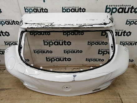 AA038143; Крышка багажника (13371615) для Opel Astra J GTC 3D (2011 — 2015)/БУ; Оригинал; Р2, Удовлетворительное; 