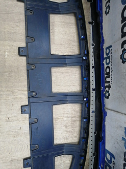 AA045919; Бампер передний; без паркт.; без омыват. (2803127XKQ11A) для Haval F7 I рест. (2022-н.в.)/БУ; Оригинал; Р1, Мелкий дефект; 