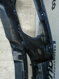 AA044529; Бампер передний; под паркт.; без омыват. (51117176266) для BMW Х6 I (E71) (2007-2012)/БУ; Оригинал; Р1, Мелкий дефект; 