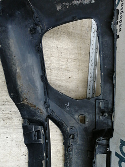 AA044384; Бампер передний; под паркт.; без омыват. (51117176266) для BMW Х6 I (E71) (2007-2012)/БУ; Оригинал; Р1, Мелкий дефект; 