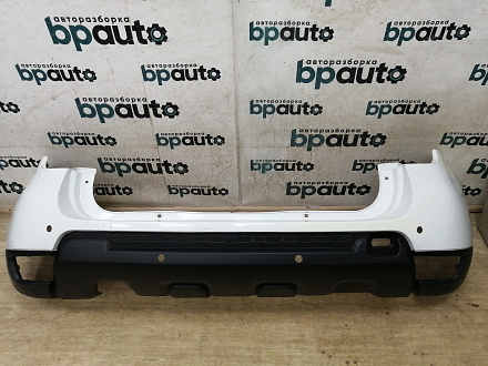 AA032660; Бампер задний; под паркт. (850225435R) для Renault Duster I рест. (2015-2021)/БУ; Оригинал; Р1, Мелкий дефект; 