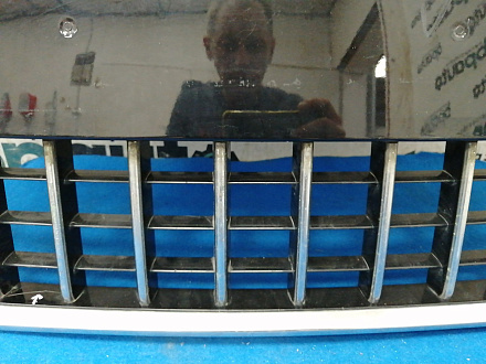 Решётка радиатора Ауди Q7 I 2005-2010, б/у, фото 9