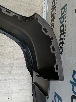 AA046225; Бампер задний; под паркт. (1T0807417K) для Volkswagen Touran II (2010-2015)/БУ; Оригинал; Р1, Мелкий дефект; 