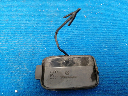 AA043108; Заглушка букс. крюка заднего бампера левая (4L0 807 449 E) для Audi Q7 I рест. (2010-2015)/БУ; Оригинал; Р0, Хорошее; 