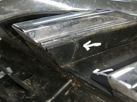 Фотография детали AA045543; Решетка переднего бампера под фарой, правая (760 853 598 A) для Volkswagen Touareg III (2018- 2023)/БУ; Оригинал; Р2, Удовлетворительное; . Фото номер 8