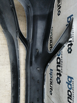 BA000150; Бампер передний; без паркт.; без омыват. (86511-3S500) для Hyundai Sonata VI (YF) (2010-2014)/БУ; Оригинал; Р1, Мелкий дефект; 