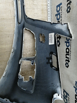 BA000156; Бампер передний; без паркт.; под омыват. (8P0 807 437 H) для Audi A3 8P/БУ; Оригинал; Р1, Мелкий дефект; 