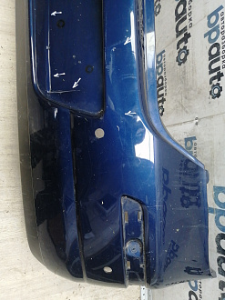 AA046503; Бампер задний; под паркт. (85022-EM00H) для Nissan Tiida/БУ; Оригинал; Р1, Мелкий дефект; 