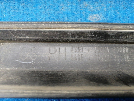 AA032092; Накладка на дверь задняя правая, молдинг (75075-30080) для Lexus GS/БУ; Оригинал; Р1, Мелкий дефект; 