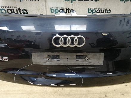 AA029464; Крышка багажника, алюминий (8R0827023C) для Audi Q5/БУ; Оригинал; Р3, Под восстановление; 