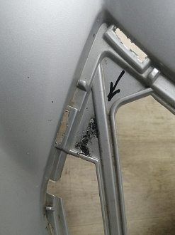 AA045999; Бампер передний; без паркт.; без омыват. (602002491AA) для Chery Tiggo/БУ; Оригинал; Р2, Удовлетворительное; 