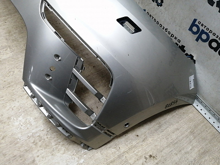 AA045878; Бампер передний; под паркт.; под омыват. (J8A2-17F003-GAW) для Land Rover Range Rover Velar L560 (2017 - 2023)/БУ; Оригинал; Р1, Мелкий дефект; 