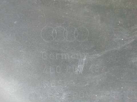 Фотография детали AA003948; Бампер передний; под паркт.; под омыват. (4L0 807 437) для Audi Q7 I (2005-2010)/БУ; Оригинал; Р0, Хорошее; (LZ9Y) Чёрный с перл.. Фото номер 31
