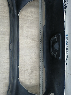 AA046046; Бампер передний; без паркт.; под омыват. (9674576177) для Peugeot 308 I рест. (2011-2015)/БУ; Оригинал; Р2, Удовлетворительное; 