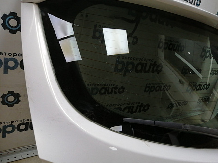 AA045283; Крышка багажника (BBY1-6202X) для Mazda 3 BL/БУ; Оригинал; Р0, Хорошее; (34K) Белый перламутр