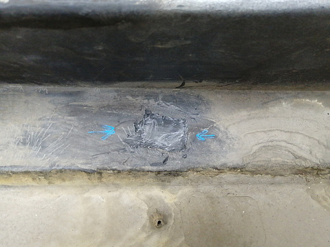Фотография детали AA027284; Бампер задний; без паркт. (2804301K80) для Great Wall Hover H5 (2010-2017)/БУ; Оригинал; Р1, Мелкий дефект; . Фото номер 15