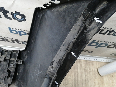 AA045806; Бампер передний, S-line; под паркт.; под омыват. (4G8 807 437 F) для Audi A7 I Sportback (2010-2014)/БУ; Оригинал; Р2, Удовлетворительное; 