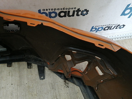 AA044819; Бампер передний; без паркт.; под омыват. (57704-FL010) для Subaru XV II (2017-2021)/БУ; Оригинал; Р1, Мелкий дефект; 