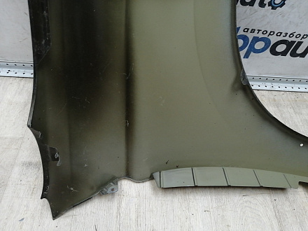 BA000303; Крыло переднее левое, без повторителя, под расширитель (5220K685) для Mitsubishi Outlander/БУ; Оригинал; Р1, Мелкий дефект; 