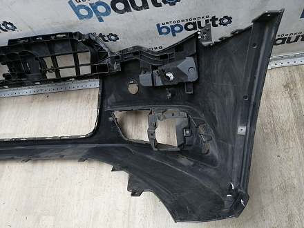 BA000164; Бампер передний; под паркт.; под омыват. (4G0 807 437) для Audi A6 C7/БУ; Оригинал; Р1, Мелкий дефект; 