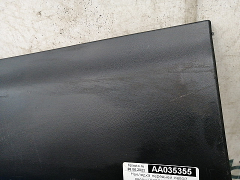 Фотография детали AA035355; Накладка передней левой двери (80871-BM90B) для Nissan Qashqai/БУ; Оригинал; Р1, Мелкий дефект; . Фото номер 4