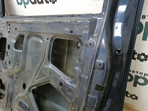 Фотография детали AA014727; Дверь передняя правая (80100-EB330) для Nissan Pathfinder/БУ; Оригинал; Р0, Хорошее; BW9, Темно-синий перламутр. Фото номер 13