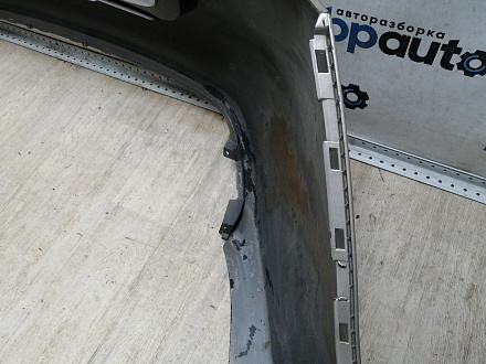 AA046114; Бампер задний; без паркт. (86611-4Y000) для Kia Rio III Sedan (2011- 2015)/БУ; Оригинал; Р1, Мелкий дефект; 